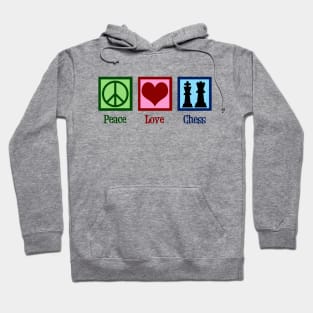 Peace Love Chess Hoodie